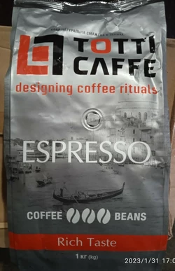 Кава в зернах Totti Caffe Espresso